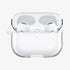 ACS05481 - Apple AirPods Pro 2 Case Ultra Hybrid in crystal clear showing the front